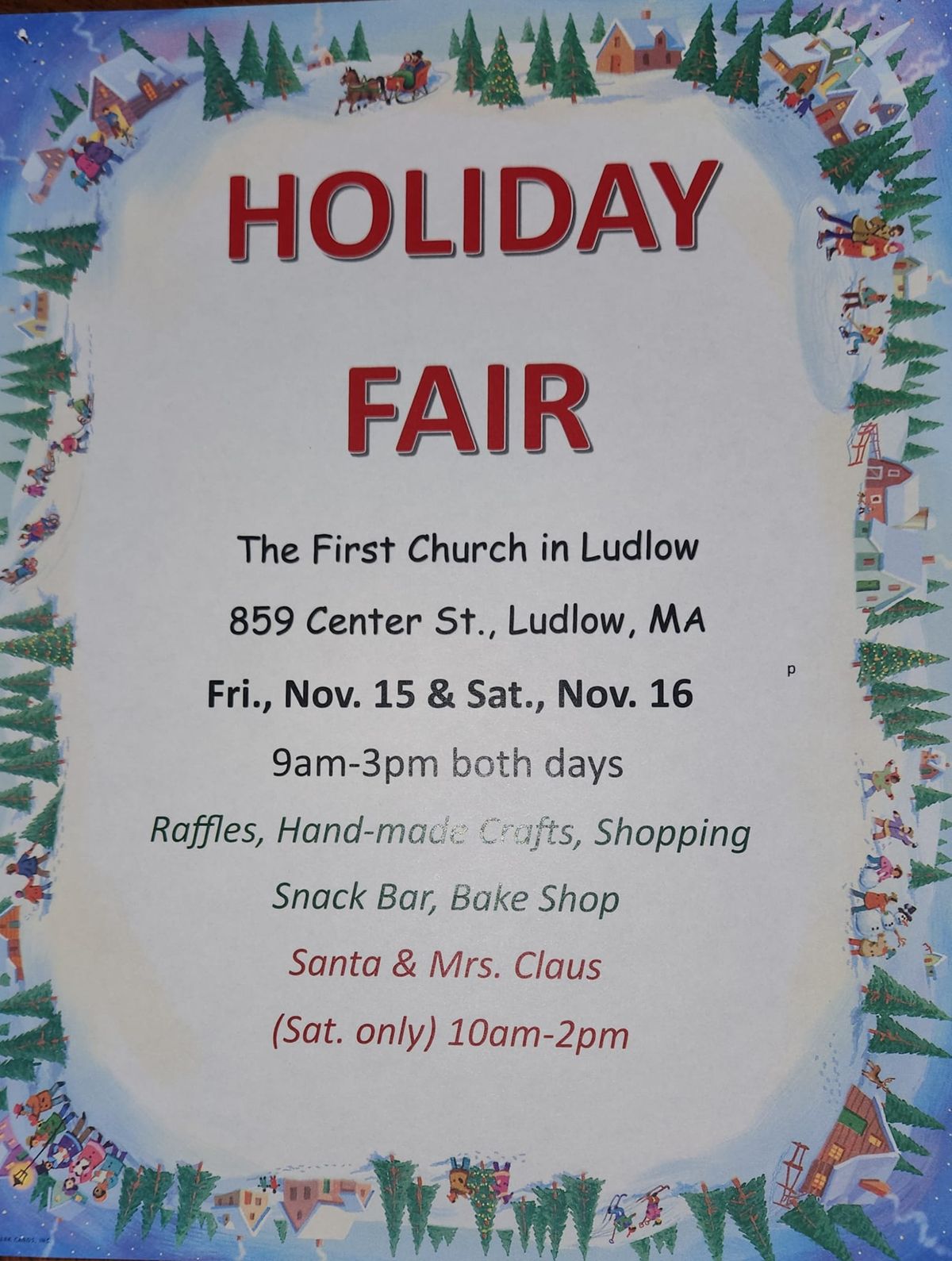 Holiday Fair