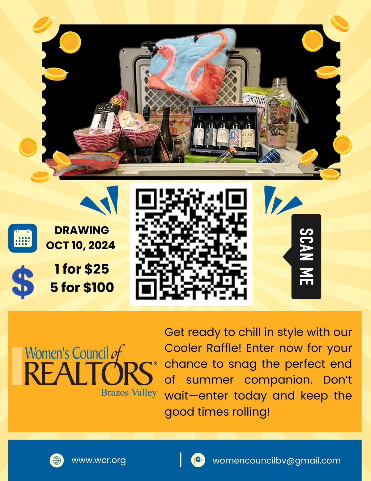 2nd Annual Women's Council of REALTORS Cooler Raffle