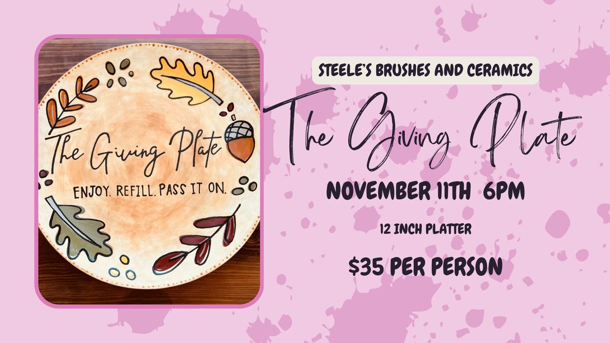 The Giving Plate