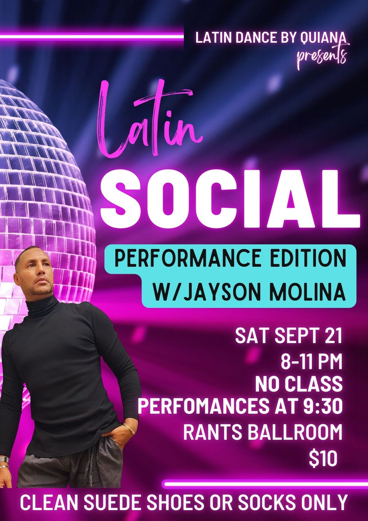 Latin Social-Performance edition w\/Jayson Molina