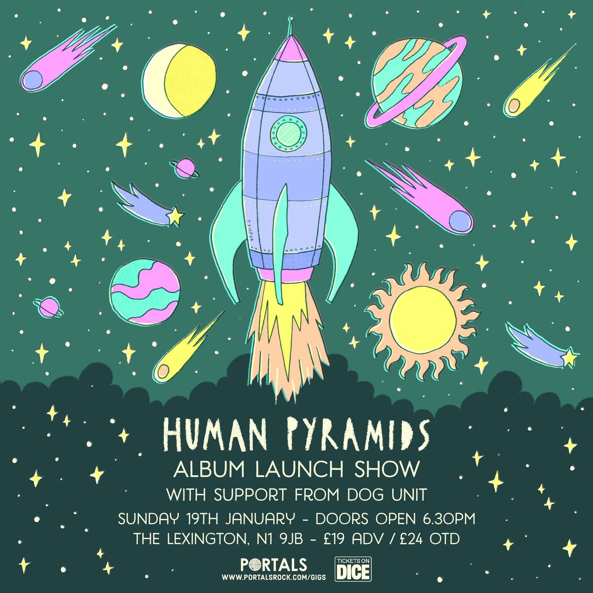 Portals Presents: Human Pyramids & Dog Unit