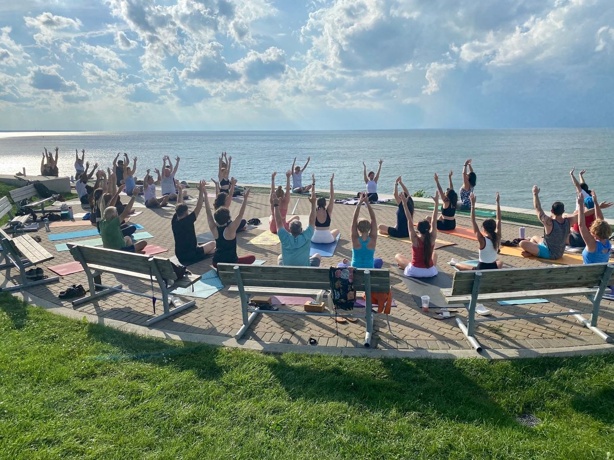 Good Vibes Park Yoga at Lakewood Park Solstice Steps - [Bottoms Up! Yoga]