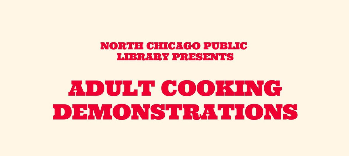 Adult Cooking Demonstrations