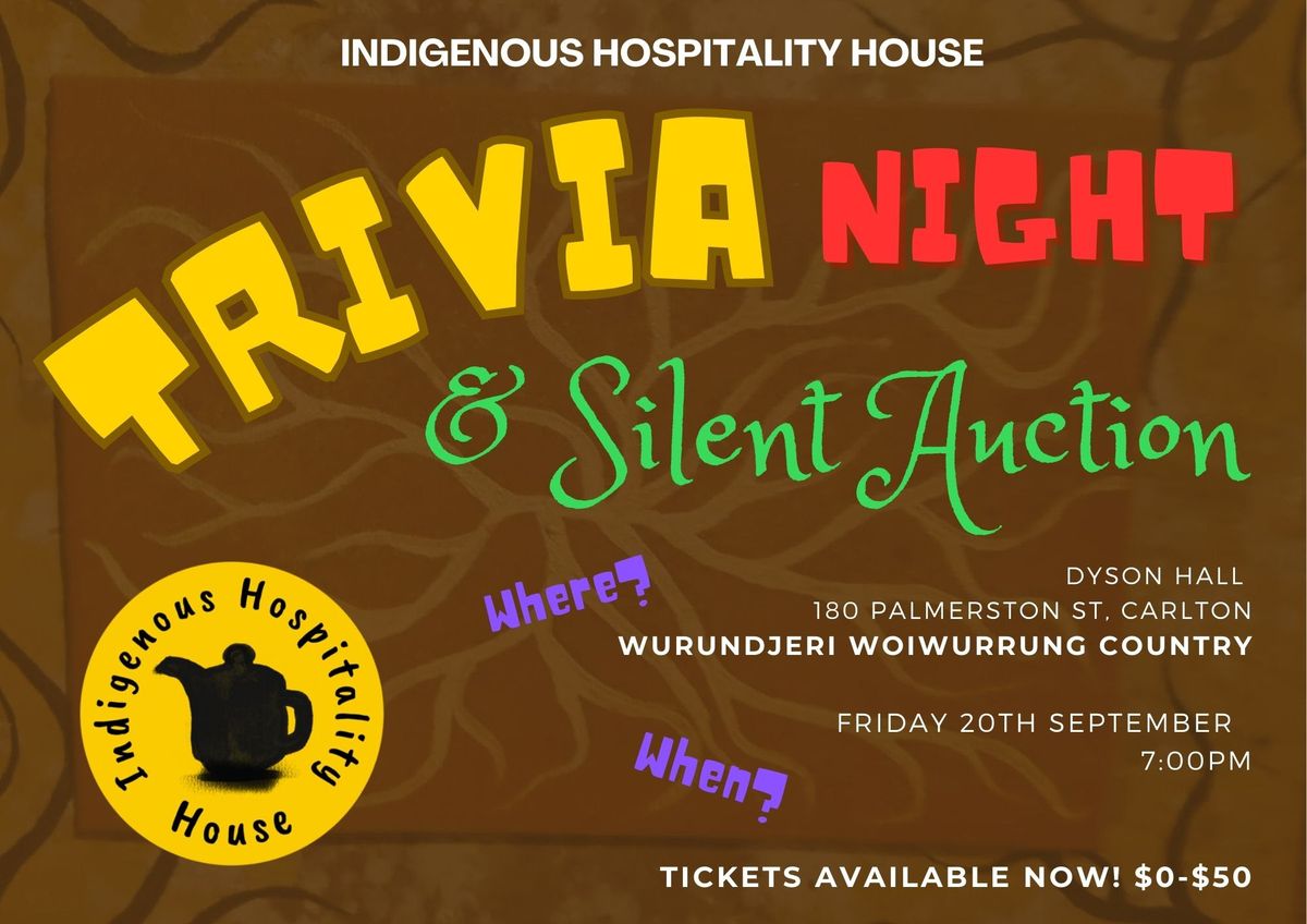 IHH TRIVIA NIGHT & SILENT AUCTION 