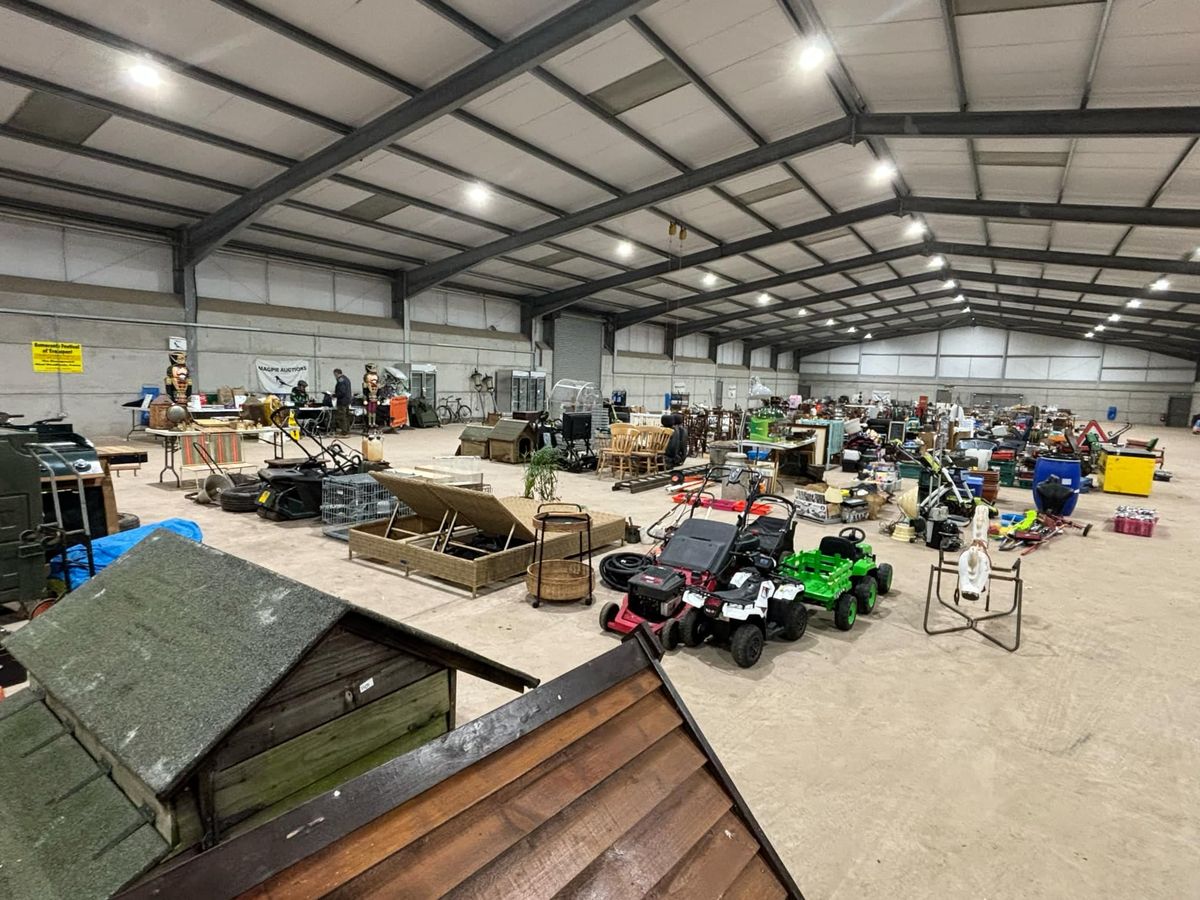 Magpie Auctions Monthly Auction at The West Woodlands Showground, Frome, BA11 5ES with Auto Jumble! 