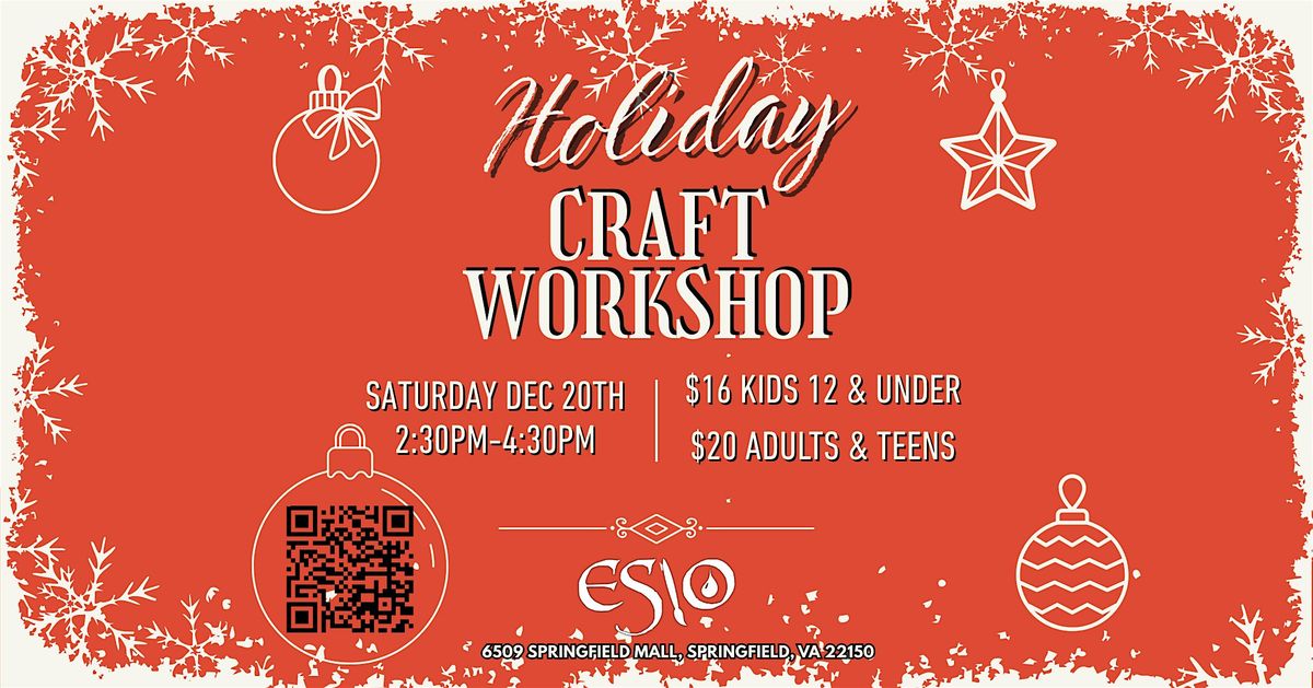 Holiday Craft Workshop