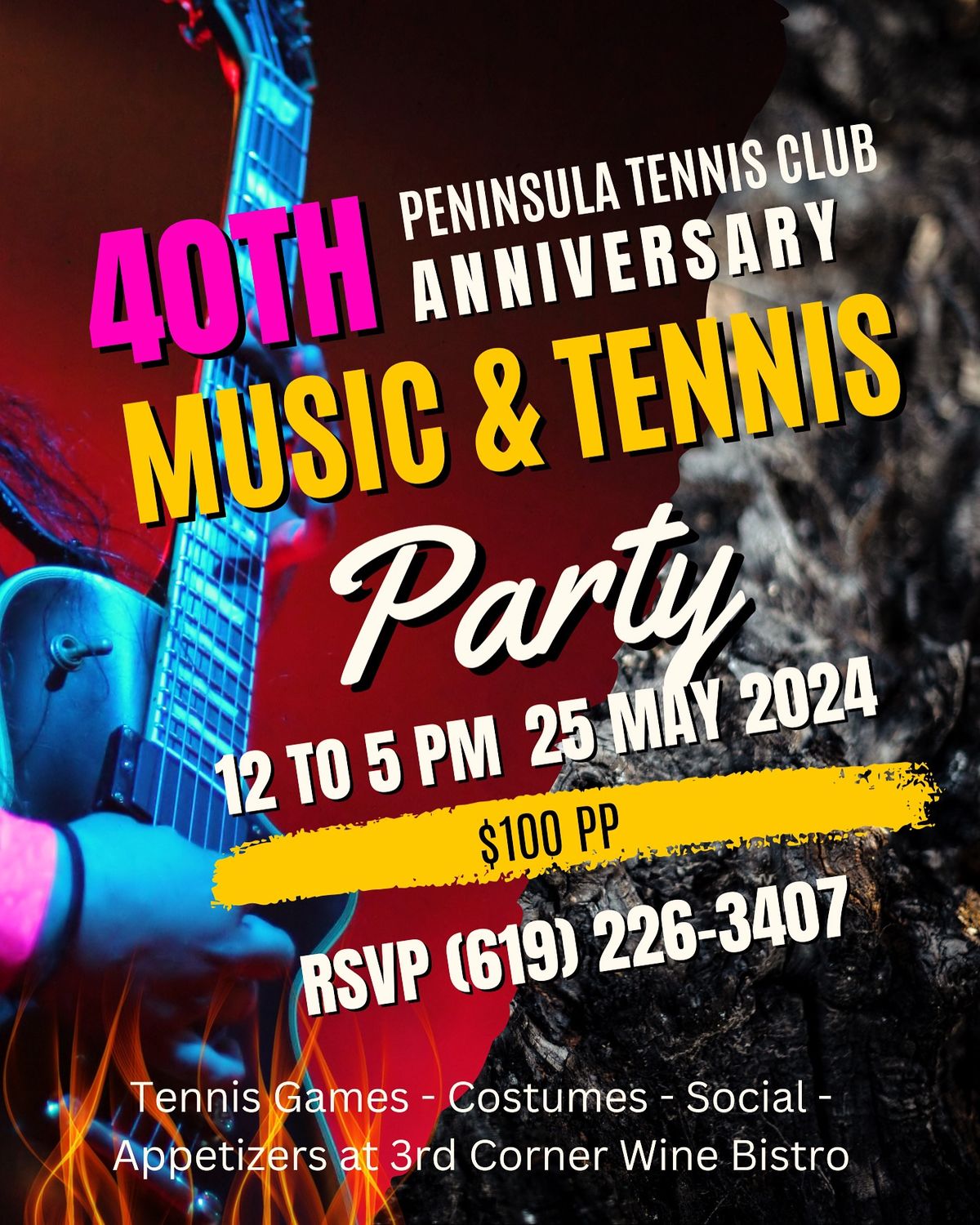 SAVE THE DATE - We're Turning 40 and We're Having a Party!