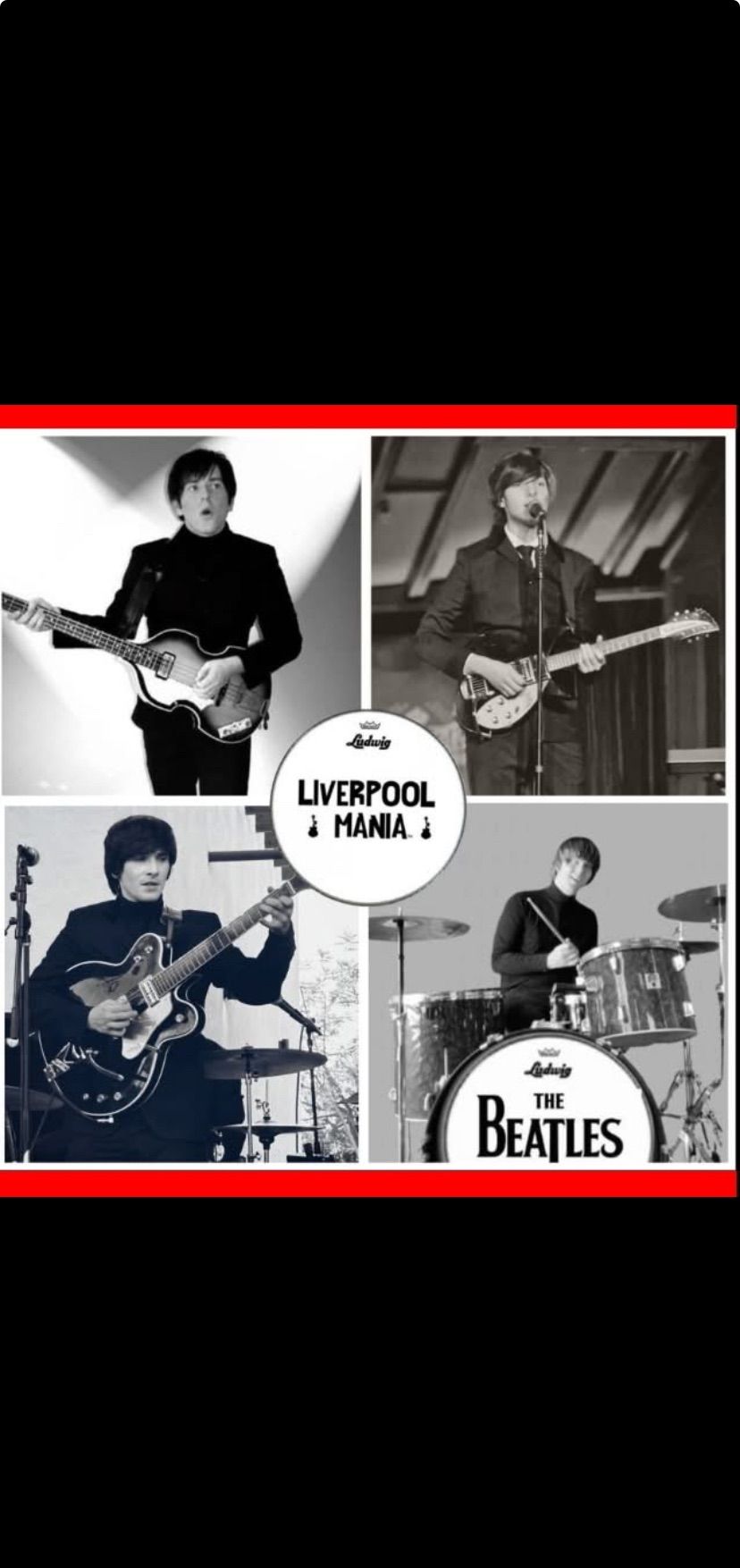 Liverpool Mania a tribute to the Beatles live at the Garden Amp