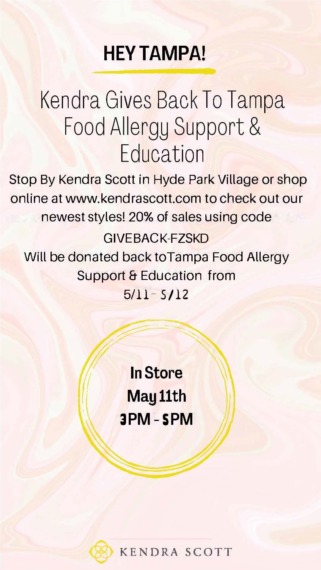 Sip & Shop for a Cause at Kendra Scott