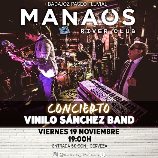 Vinilo Sanchez Band en Manaos River Club