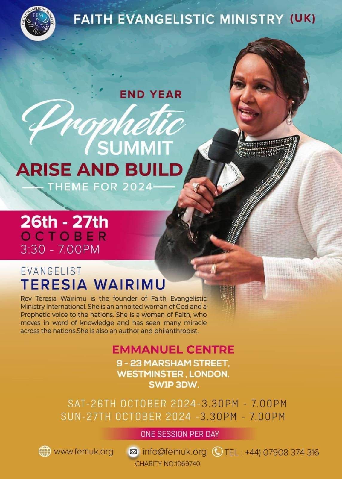 A Prophetic Summit with Evangelist Teresia Wairimu