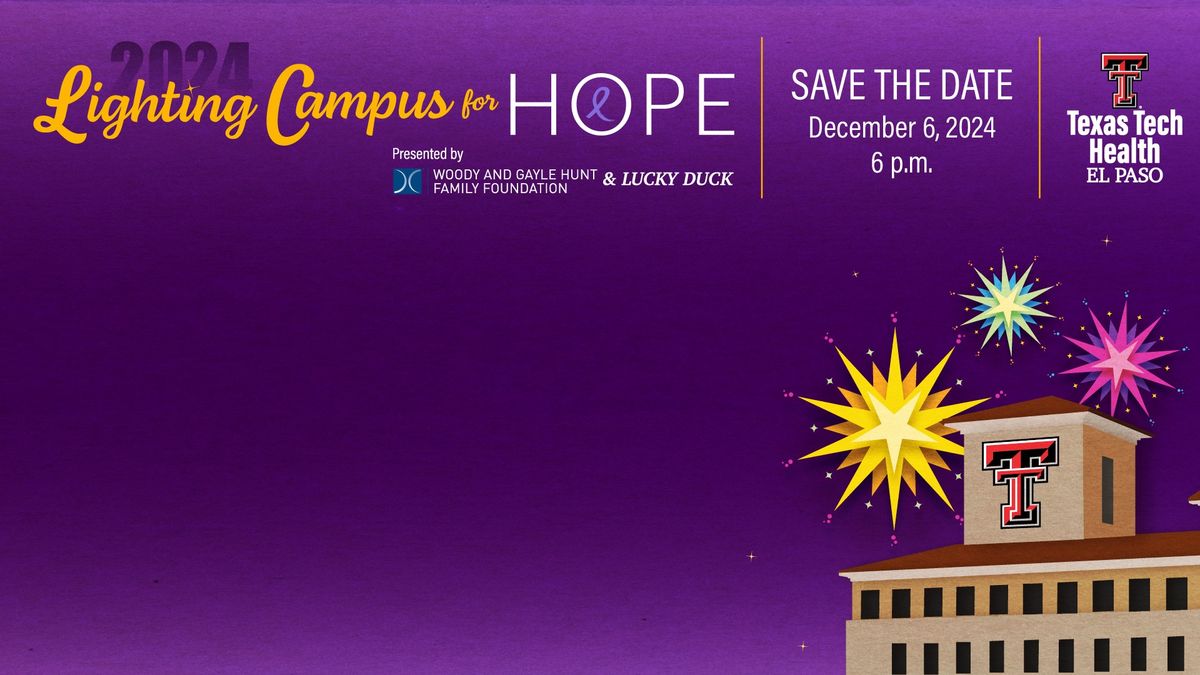 2nd Annual Lighting Campus for Hope 