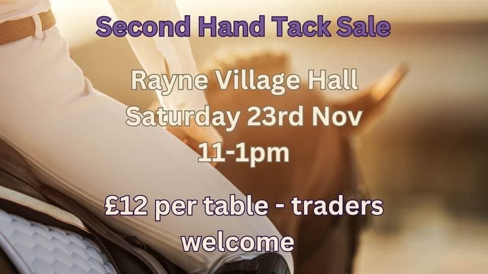 Second hand tack sale 