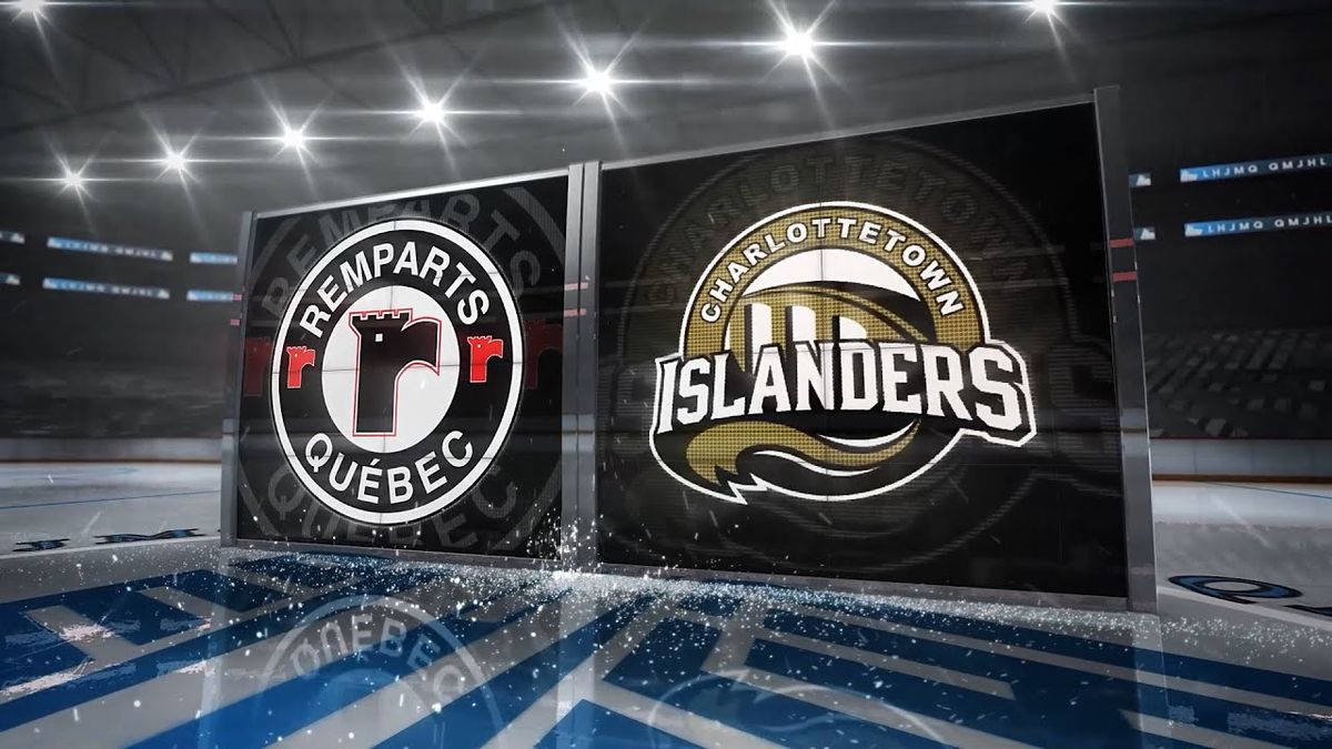 Charlottetown Islanders at Quebec Remparts