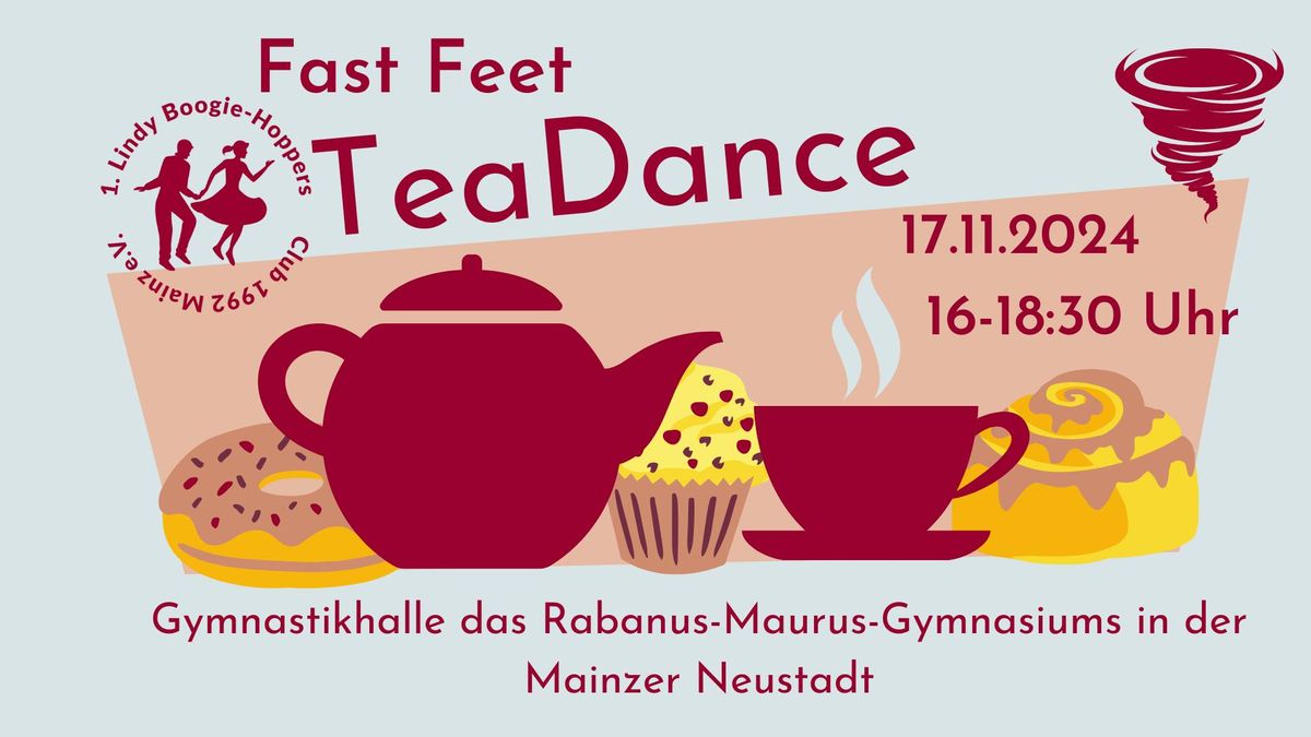 Fast Feet TeaDance im November