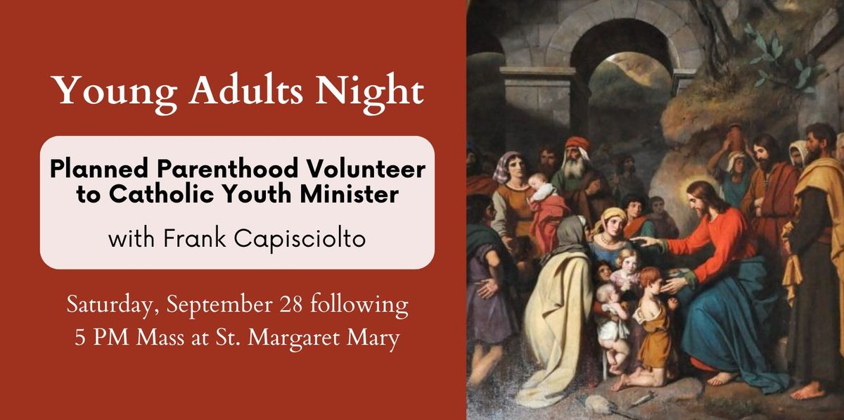 YA Night: Youth Ministry with Frank Capisciolto