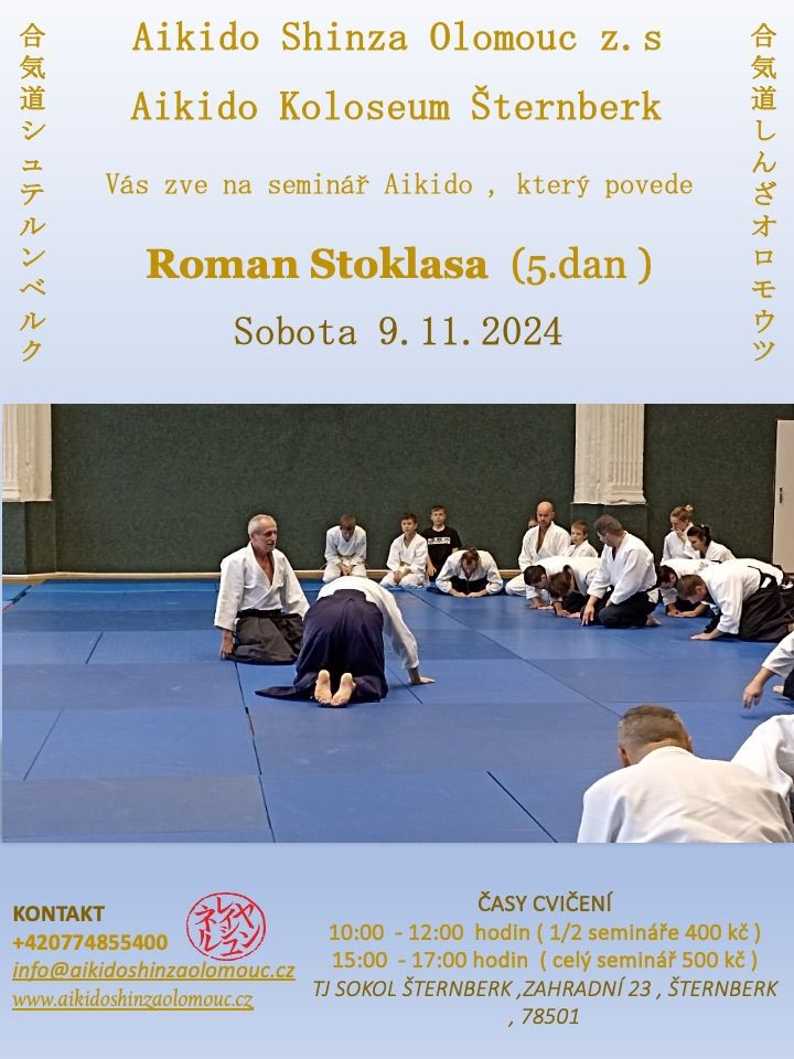 Semin\u00e1\u0159 aikido R. Stoklasa