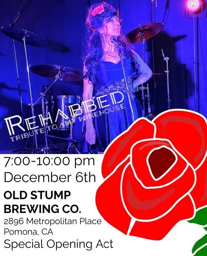 Rehabbed, Amy Winehouse Tribute Band, at Old Stump