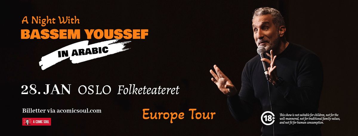 Bassem Youssef Live in Oslo