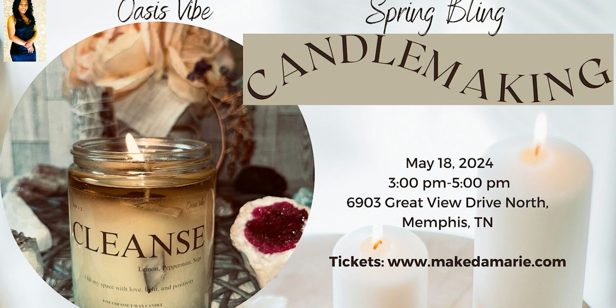 Spring Bling Candle Making Party