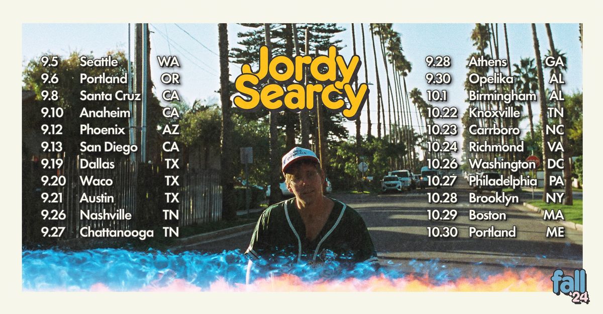 JORDY SEARCY with support Theo Kandel at The Ballroom @ Spider House | Austin, TX 