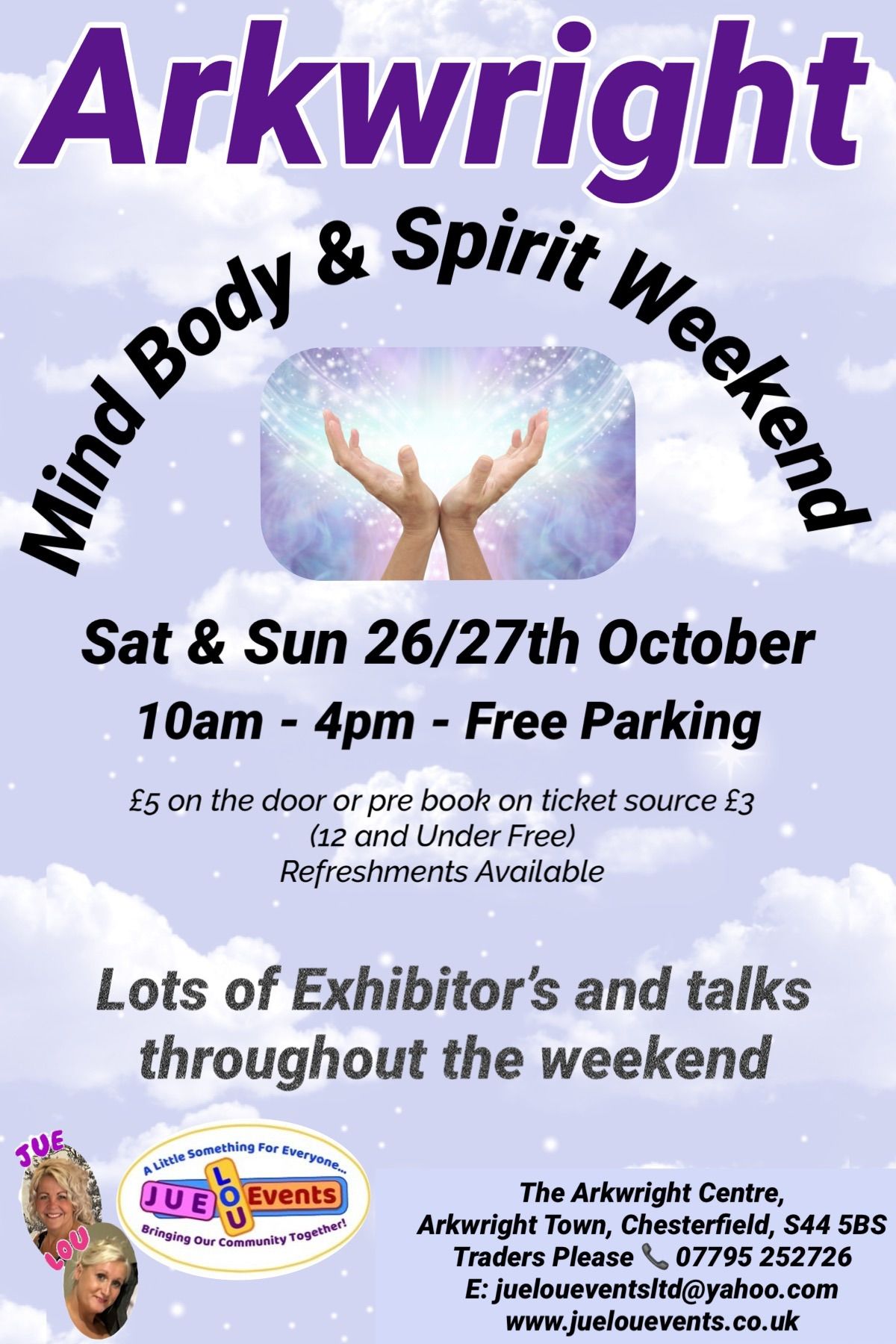 Arkwright Mind Body & Spirit Weekend \ud83e\udeac\ud83d\udd2e\ud83e\ude85\u2728