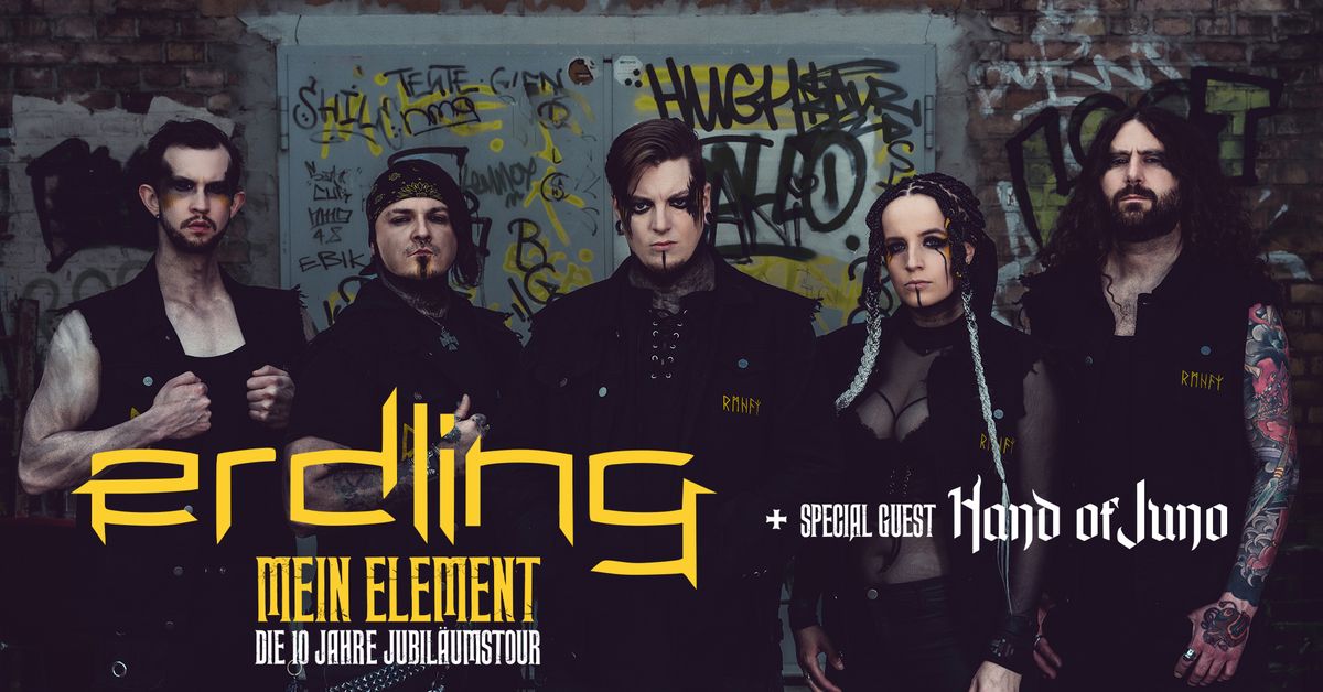 ERDLING - Mein Element \u2013 Die 10 Jahre Jubil\u00e4umstour 2024 | Hellraiser Leipzig