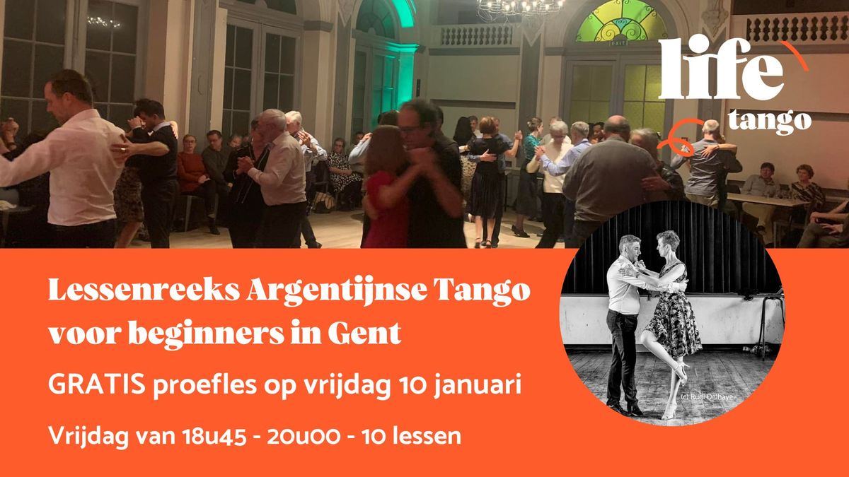 Leer de Argentijnse Tango - beginnerslessen Gent