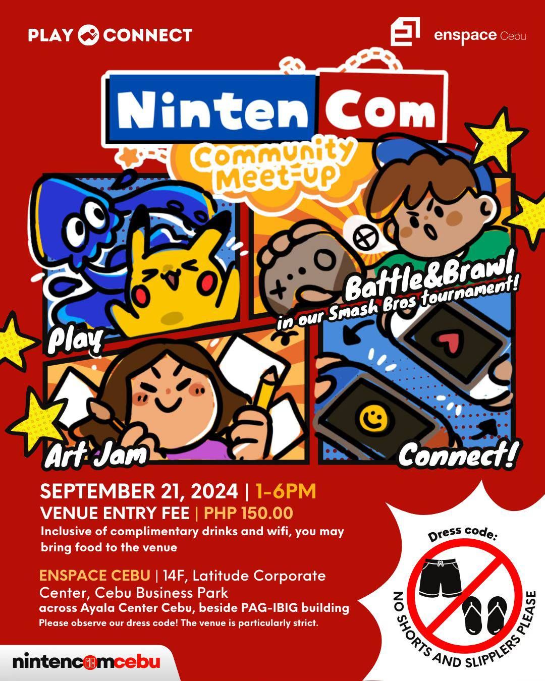 NintenCom Community Meetup + Flare Up Smash Bros Tourney