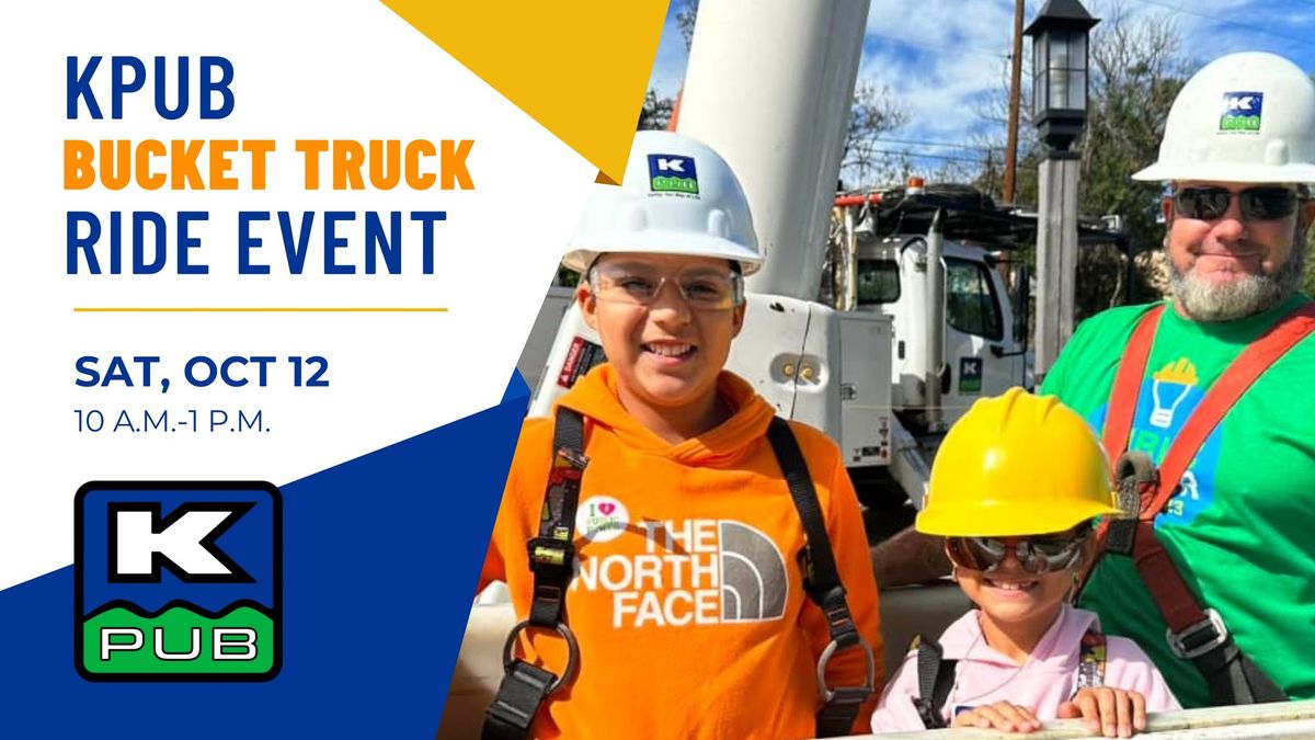 KPUB Bucket Truck Ride Event