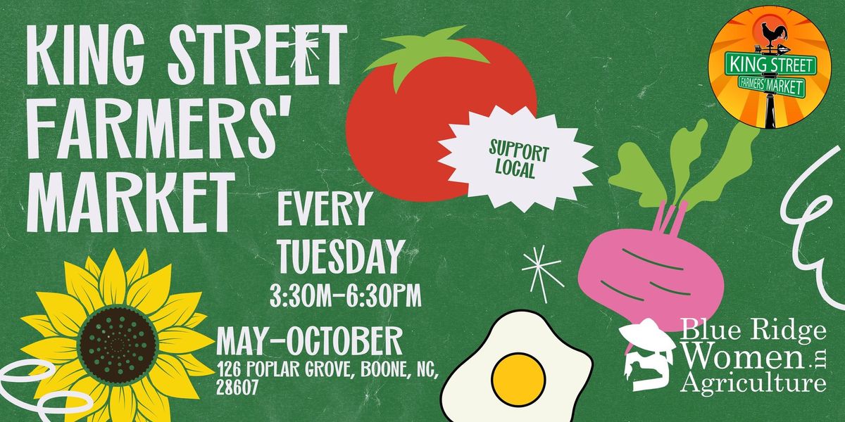 Tuesday King Street Farmers' Market!