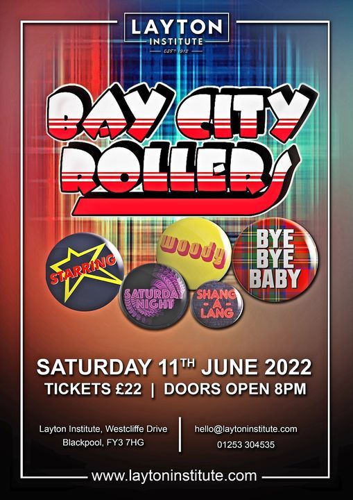 Bay City Rollers Layton Institute Layton Institute Blackpool 11 bay-city-rollers-layton-institute-layton-institute-blackpool-11