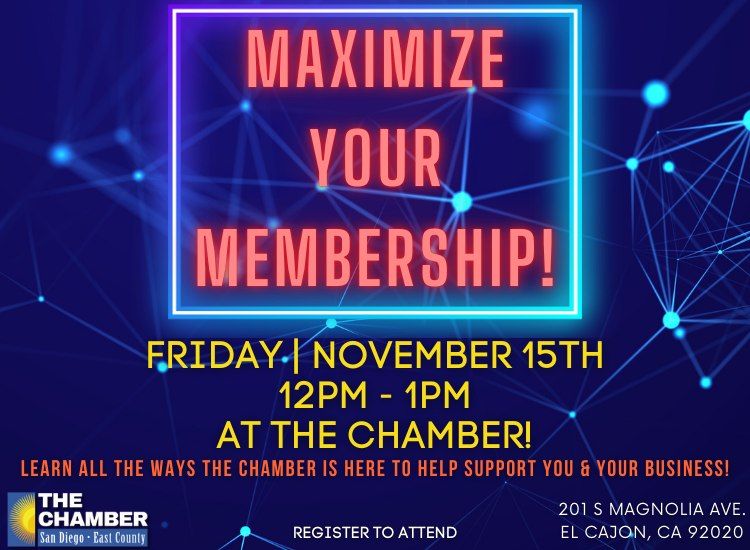 11\/25 Maximize Your Membership