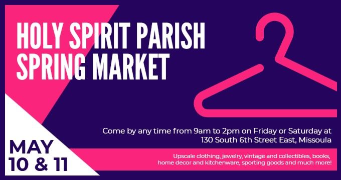 Holy Spirit Parish Spring Market
