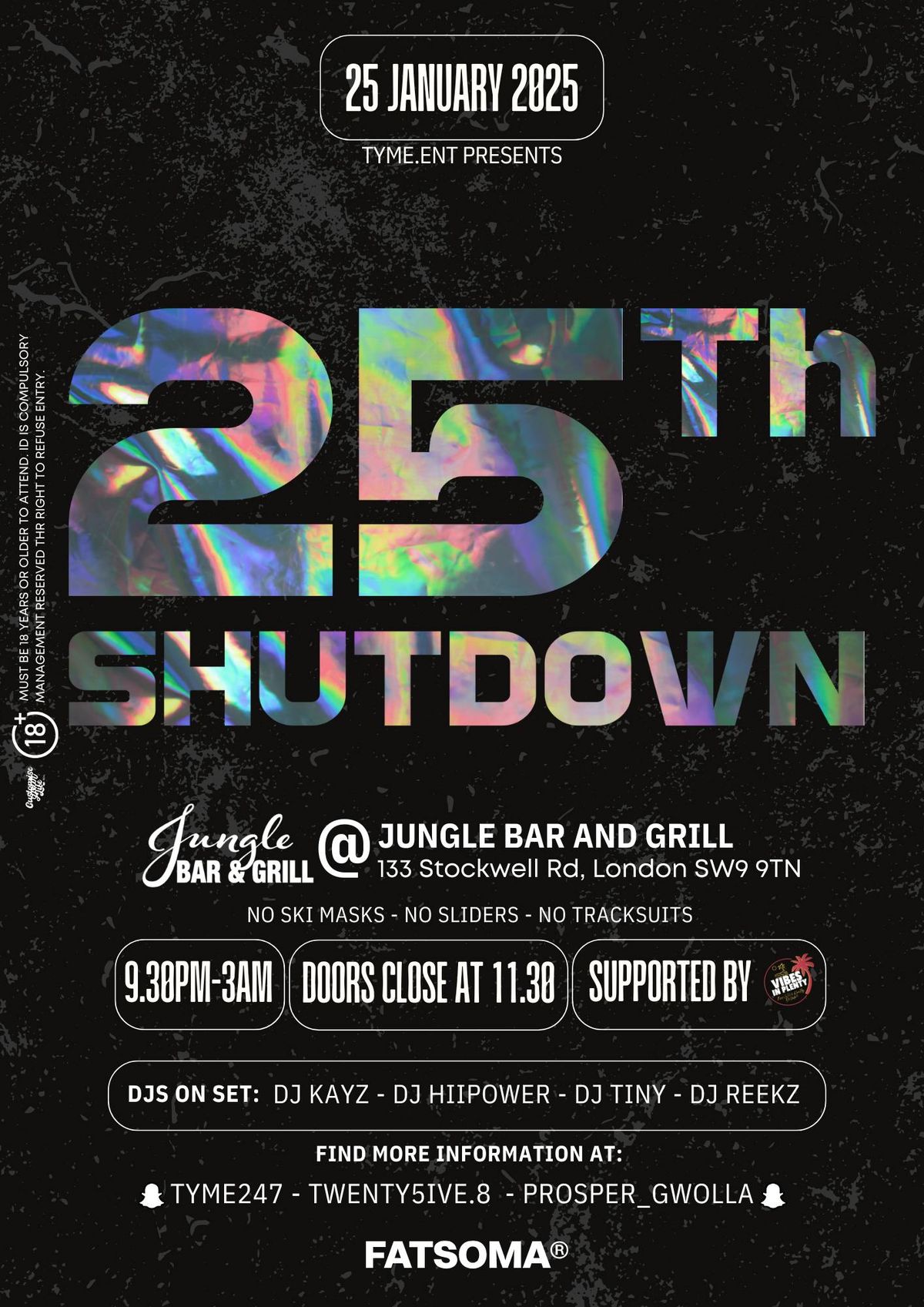 The 25th Shutdown