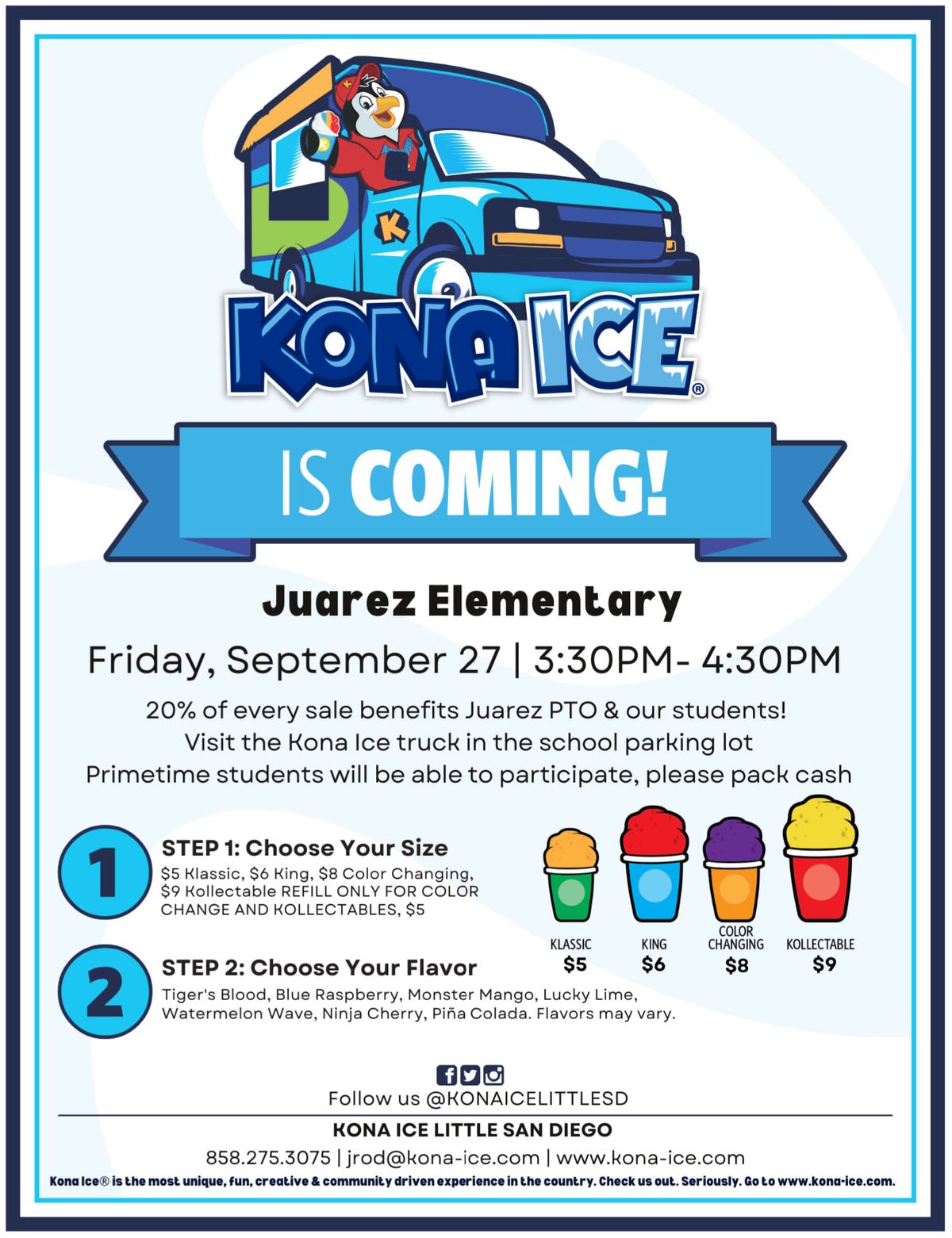 Kona Ice Treat Day