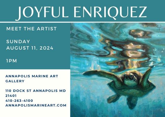 Meet Joyful at Annapolis Marine Art Gallery