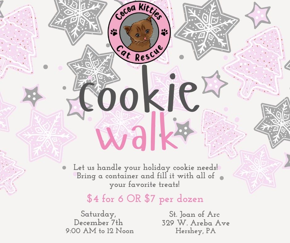 Cookie Walk for Cocoa Kitties