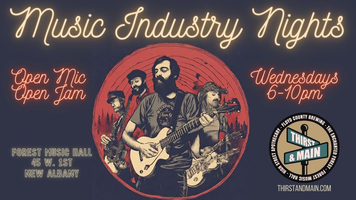 Music Industry Nights - Open Mic - Open Jam