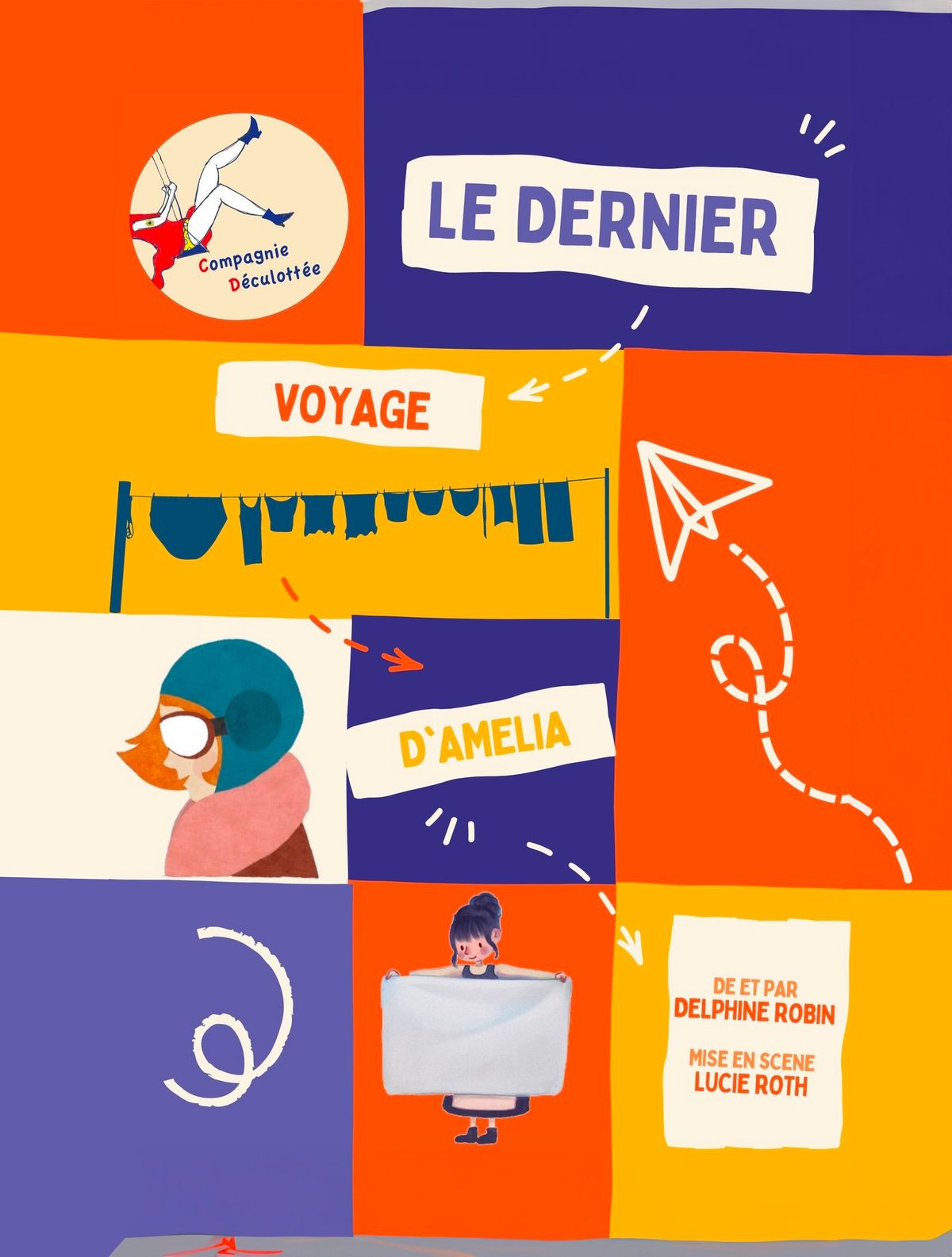 THEATRE | Le dernier voyage d'Am\u00e9lia par la Cie D\u00e9culott\u00e9e