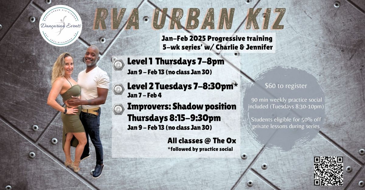 Urban Kiz Improvers Jan-Feb series: Shadow position