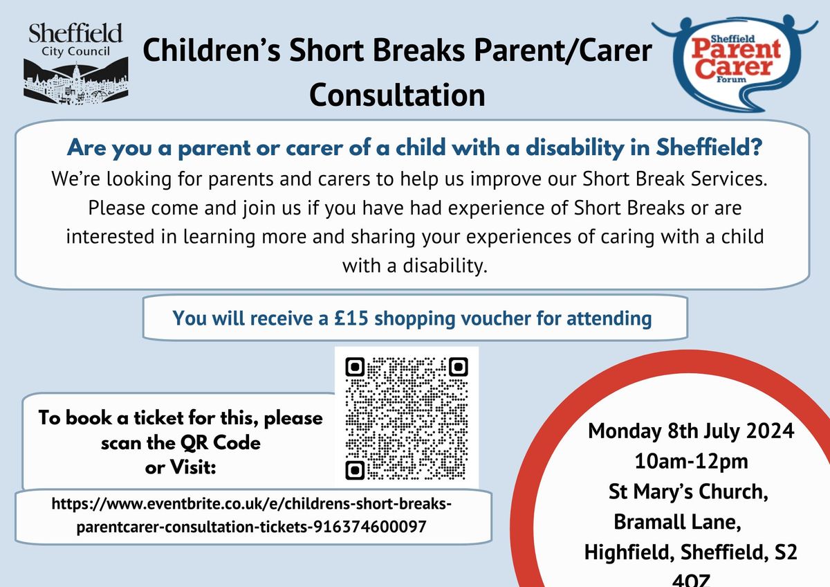 Children\u2019s Short Breaks Parent\/Carer Consultation 