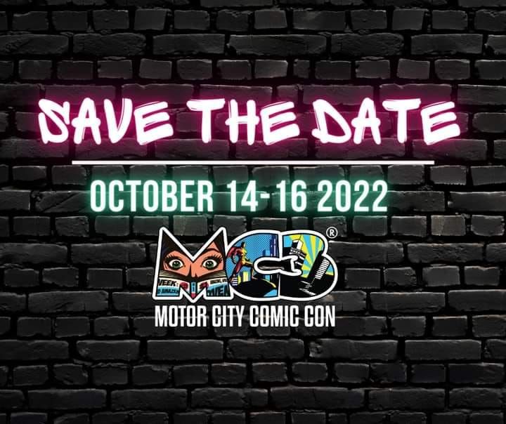 Motor City Comic Con 2022 Fall Edition, Suburban Collection Showplace