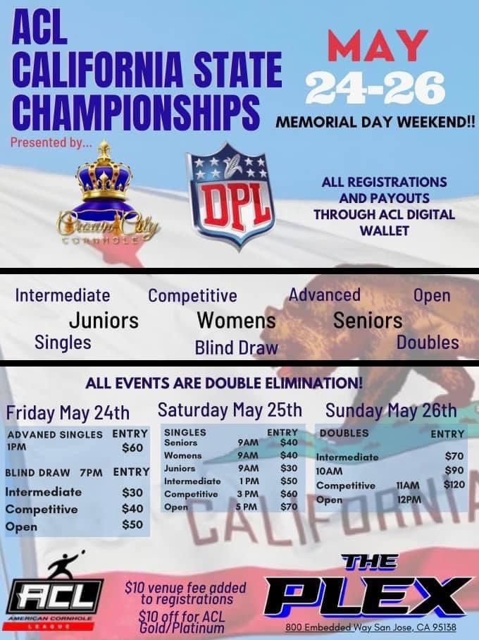 ACL CALIFORNIA STATE CHAMPIONSHIPS