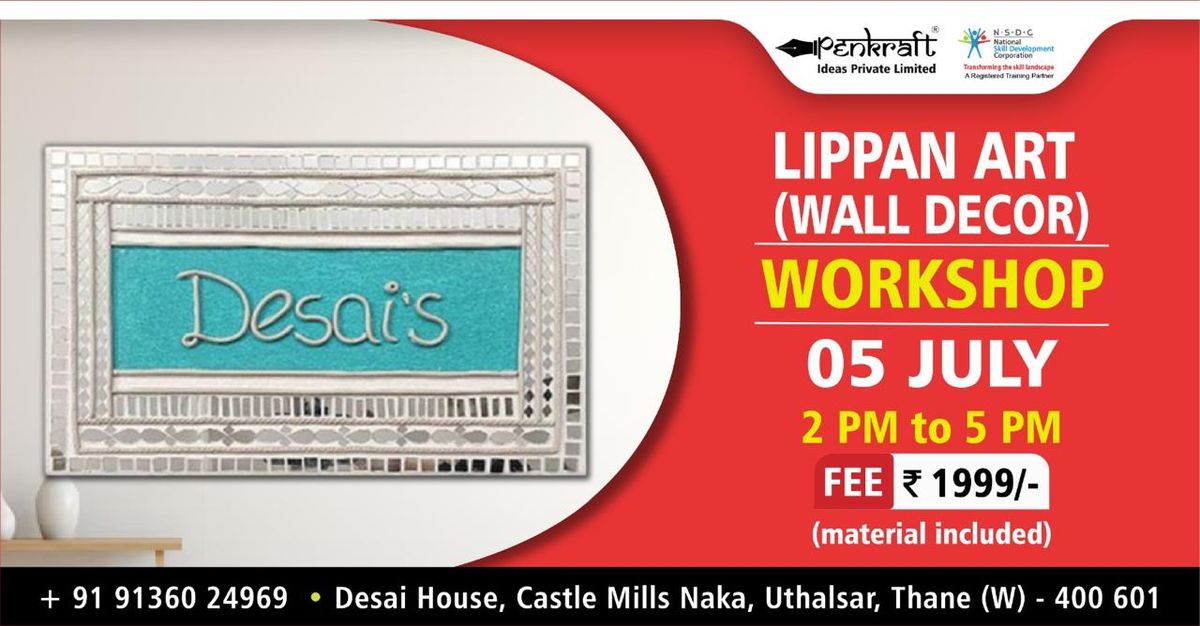 PENKRAFT LIPPAN ART (WALL DECOR) WORKSHOP