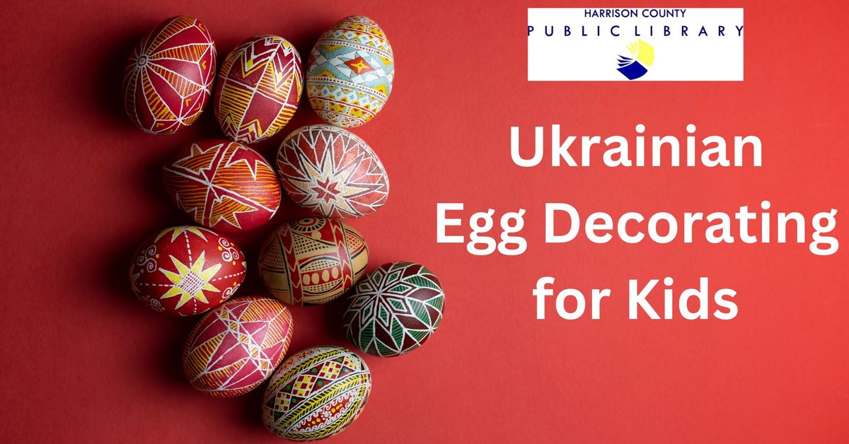 Ukrainian Easter Egg Decorating for Kids