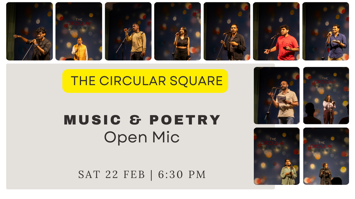 Music &amp; Poetry Open Mic