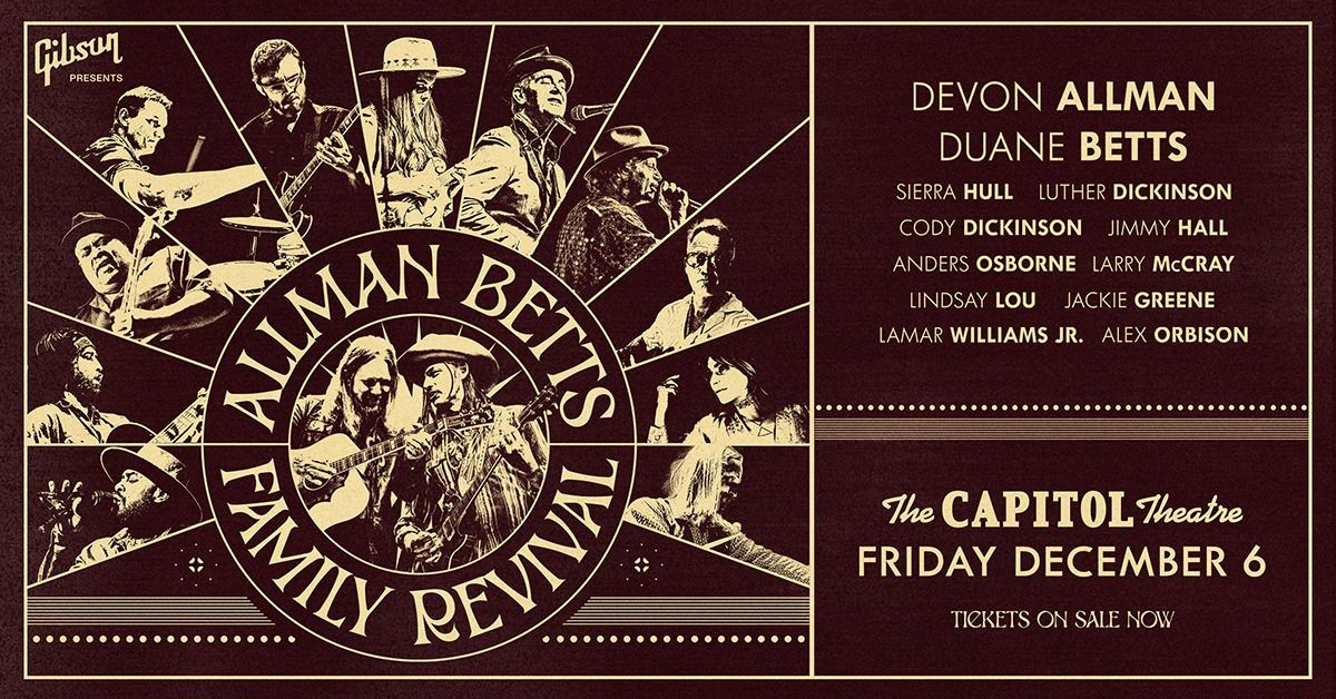 The Allman Betts Family Revival ft. Devon Allman, Duane Betts + More!