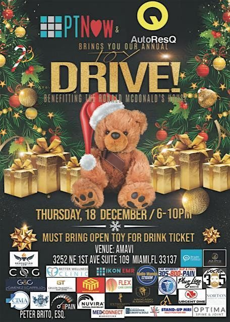 Ptnow Christmas Toy Drive