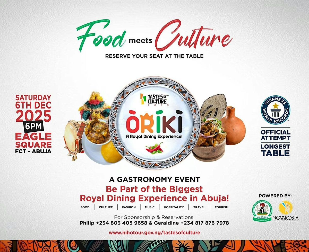 Tastes of Culture 2025 - Or\u00edk\u00ec